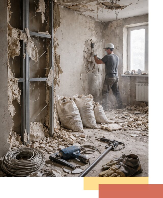 Профессиональный демонтаж зданий и конструкций в Шарыпово