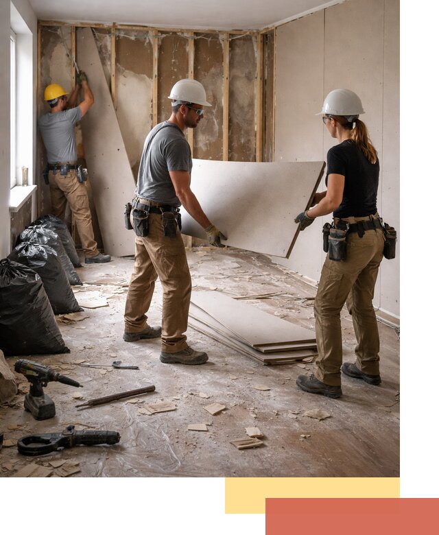 Демонтаж стеновых панелей в Шарыпово быстро и аккуратно