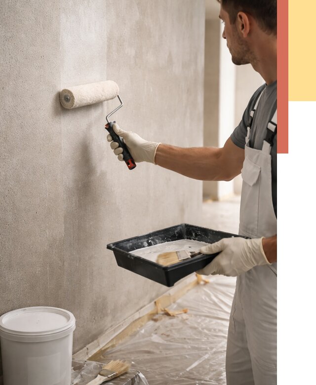 Грунтовка стен в Шарыпово от 2223 руб. м2 — быстро, недорого, с материалом | ОТДЕЛОЧНИК-Шрп