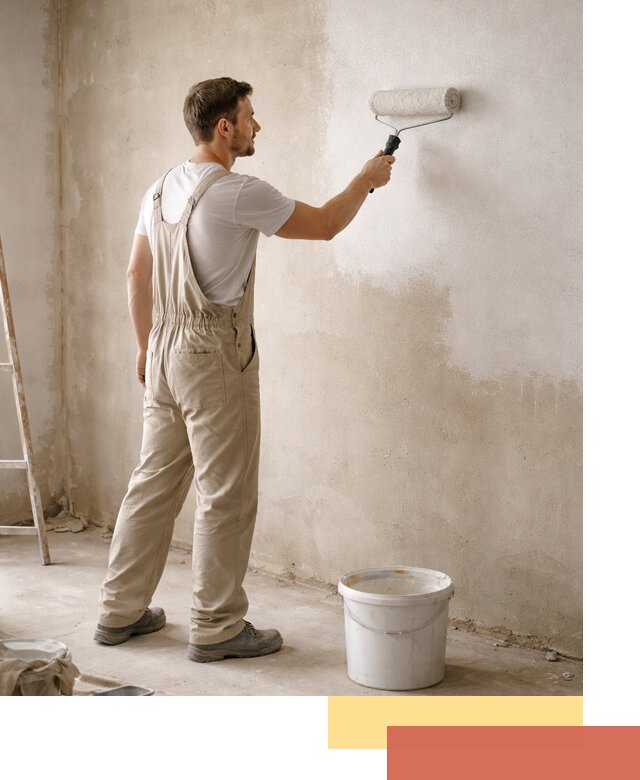 Грунтовка стен под отделку в Шарыпово профессиональным раствором