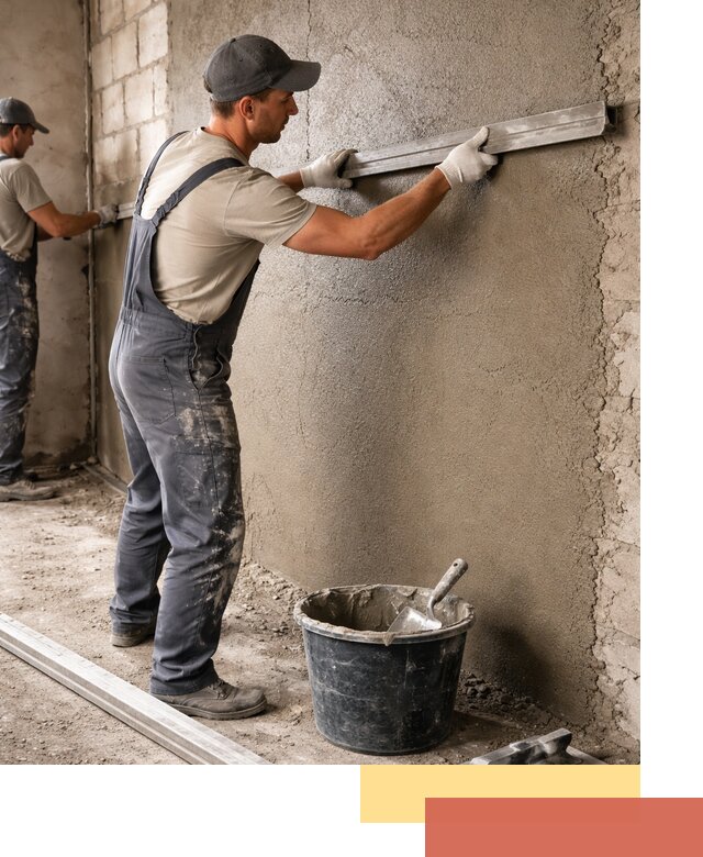 Штукатурка стен цементно-песчаная в Шарыпово профессионально