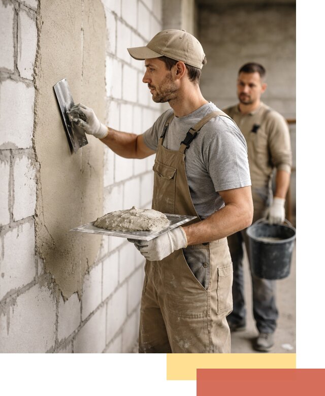 Штукатурка стен из газобетона в Шарыпово под ключ