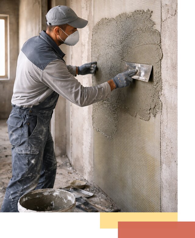 Штукатурка стен по сетке в Шарыпово под ключ качественно и быстро