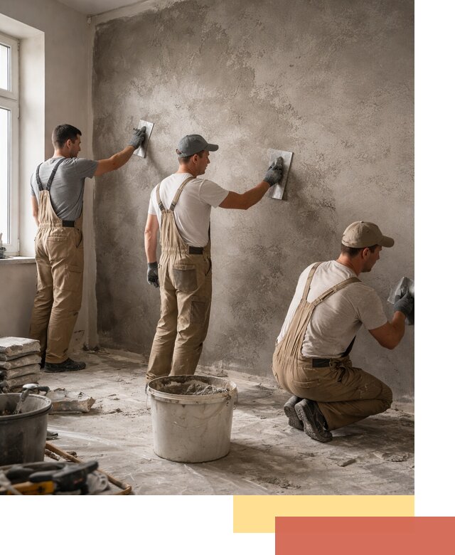 Декоративная штукатурка под бетон в Шарыпово для стен и потолков