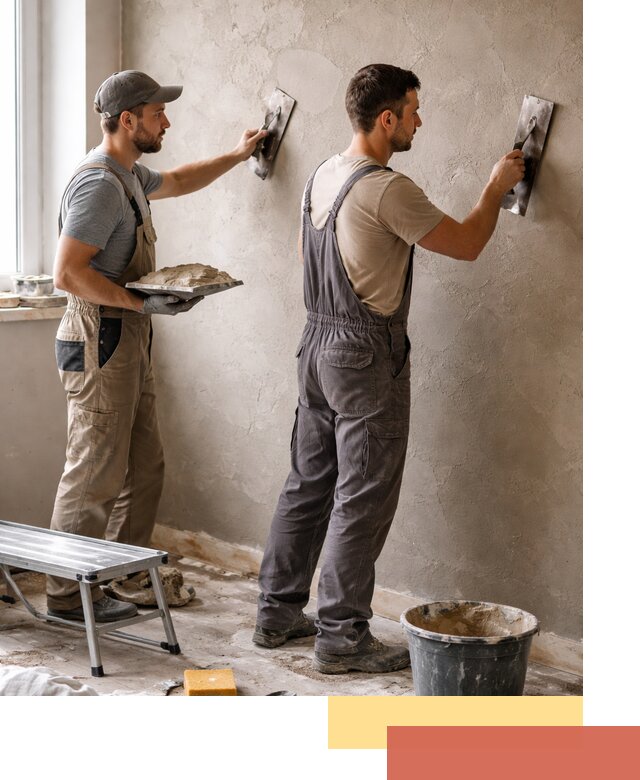 Ремонт декоративной штукатурки и восстановление фактуры в Шарыпово