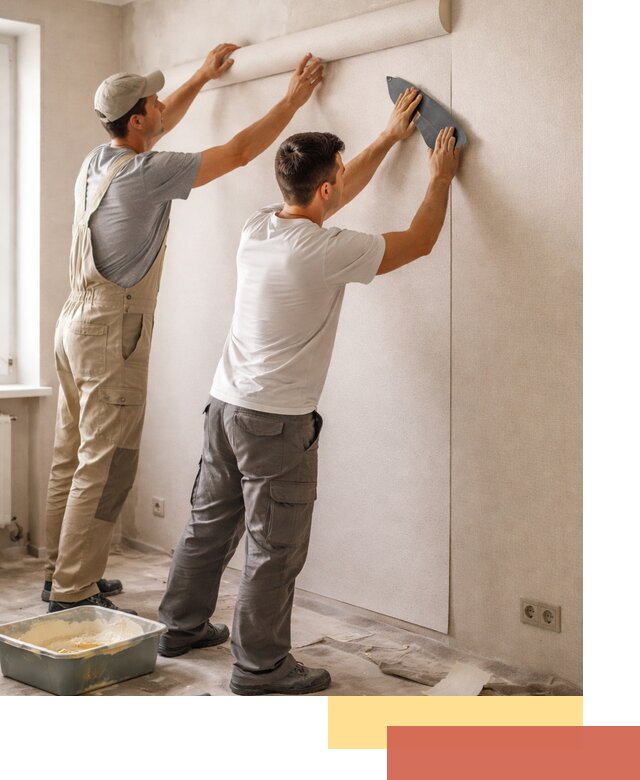 Поклейка виниловых обоев в Шарыпово профессионально и качественно