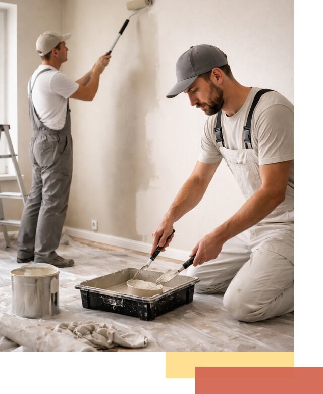 Покраска стен в квартире в Шарыпово — профессионально и аккуратно