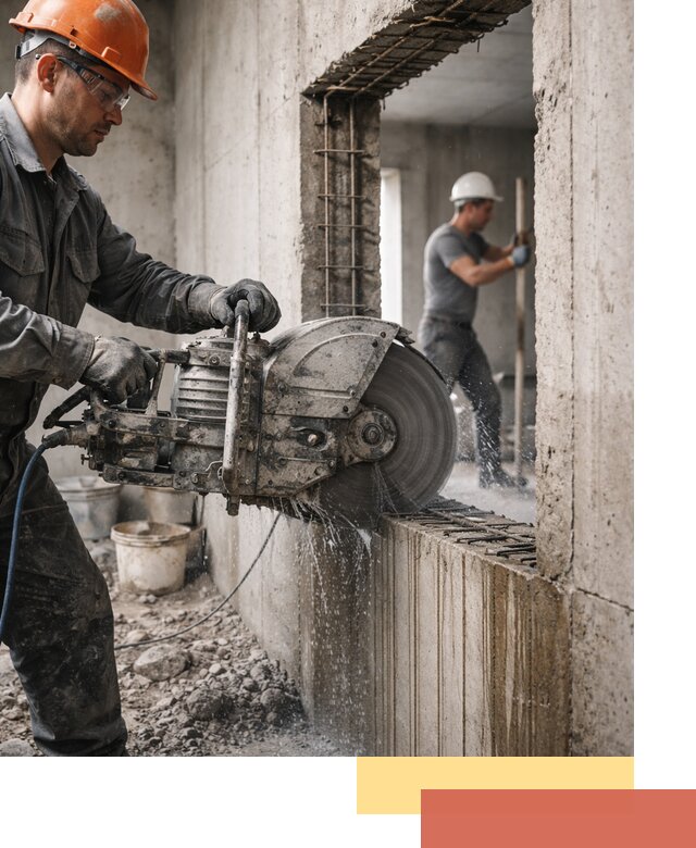 Алмазная резка проемов в Шарыпово быстро и точно