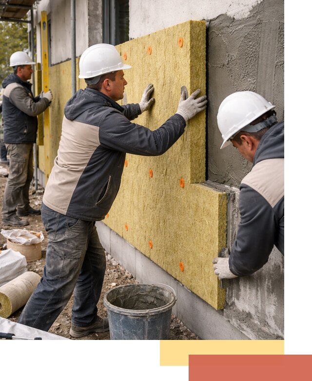 Утепление стен минватой в Шарыпово — тепло и звукоизоляция