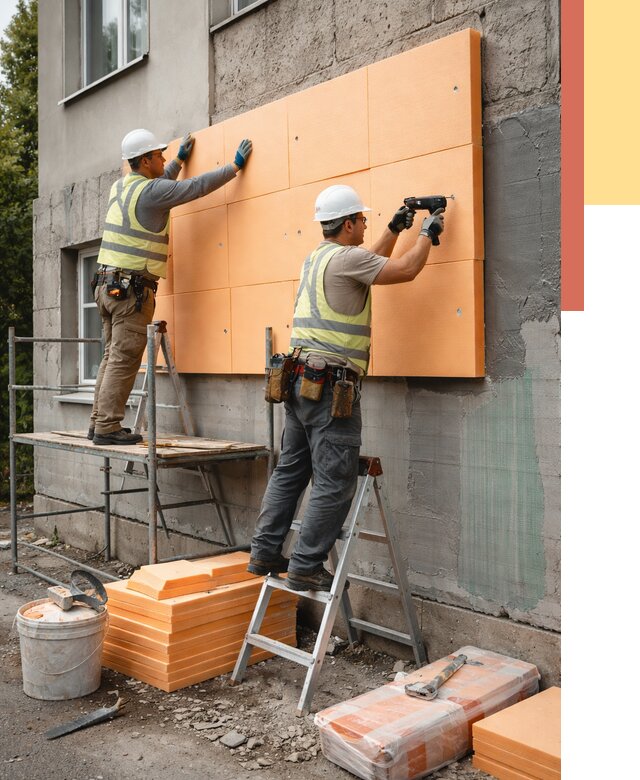 Утепление стен пеноплексом в Шарыпово от 1869 руб./м2 — быстро и недорого | ОТДЕЛОЧНИК-Шрп