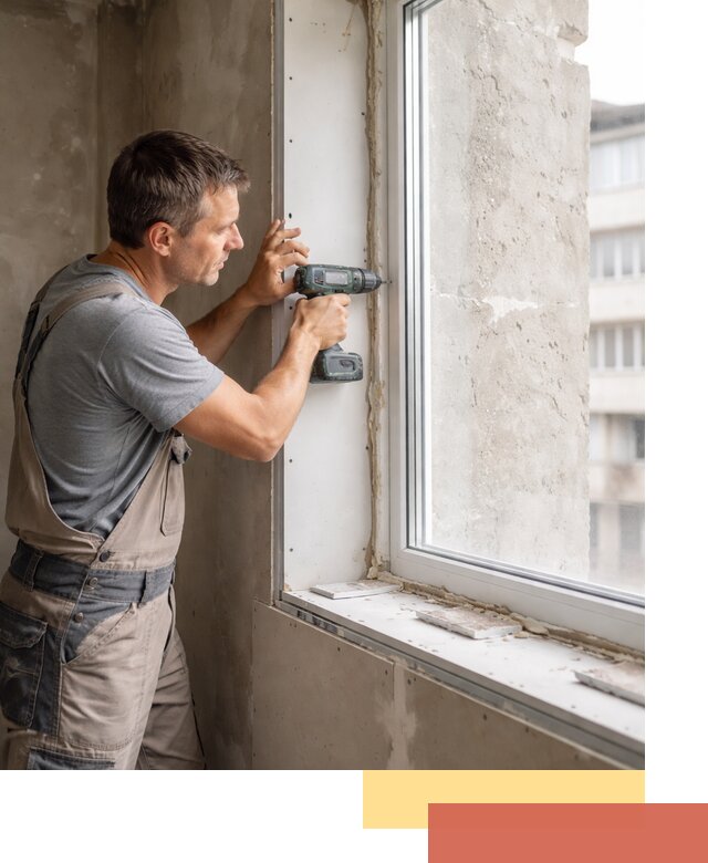 Монтаж гипсокартонных откосов в Шарыпово под ключ