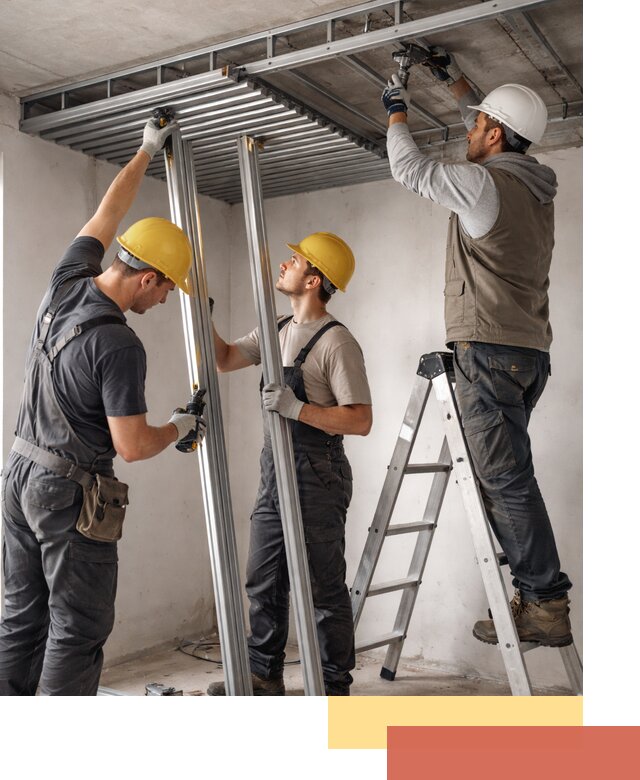 Монтаж реечного потолка под ключ в Шарыпово