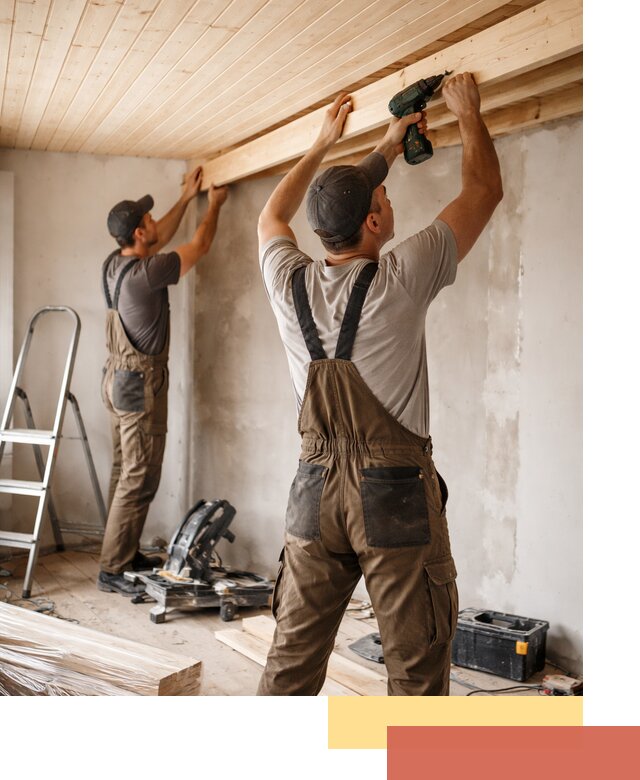 Монтаж потолка из вагонки в Шарыпово профессионально и аккуратно