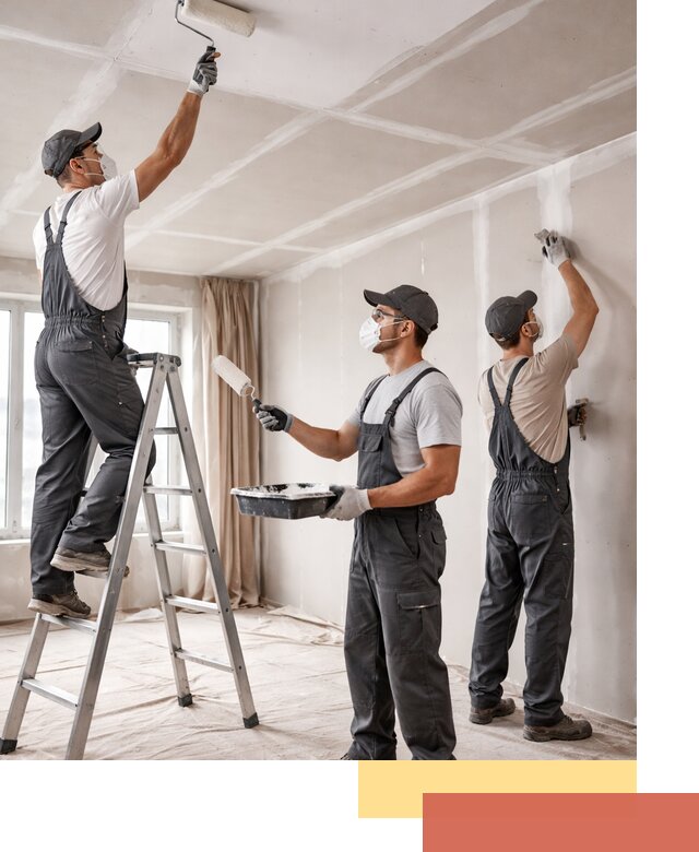 Покраска потолка из гипсокартона в Шарыпово качественно и недорого