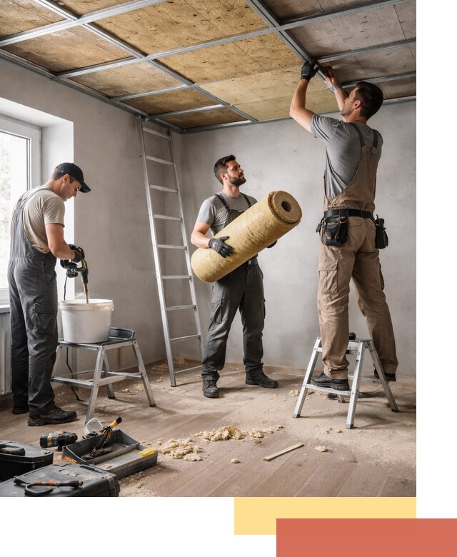 Шумоизоляция потолка в Шарыпово: профессиональный монтаж и отделка