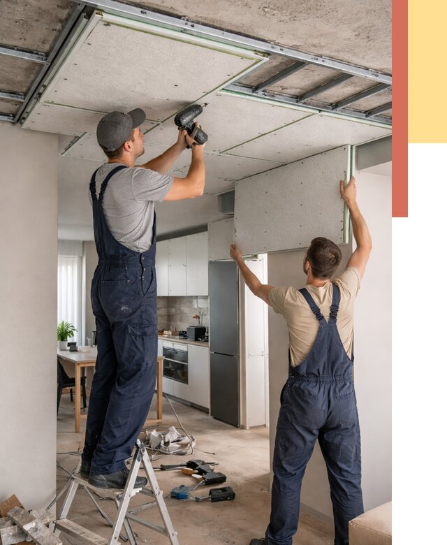 Шумоизоляция потолка панелями зипс в Шарыпово от 1869 руб. под ключ | ОТДЕЛОЧНИК-Шрп